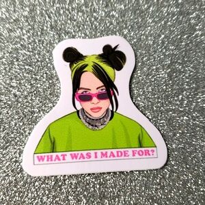 10/$10 BILLIE EILLISH Waterproof Sticker